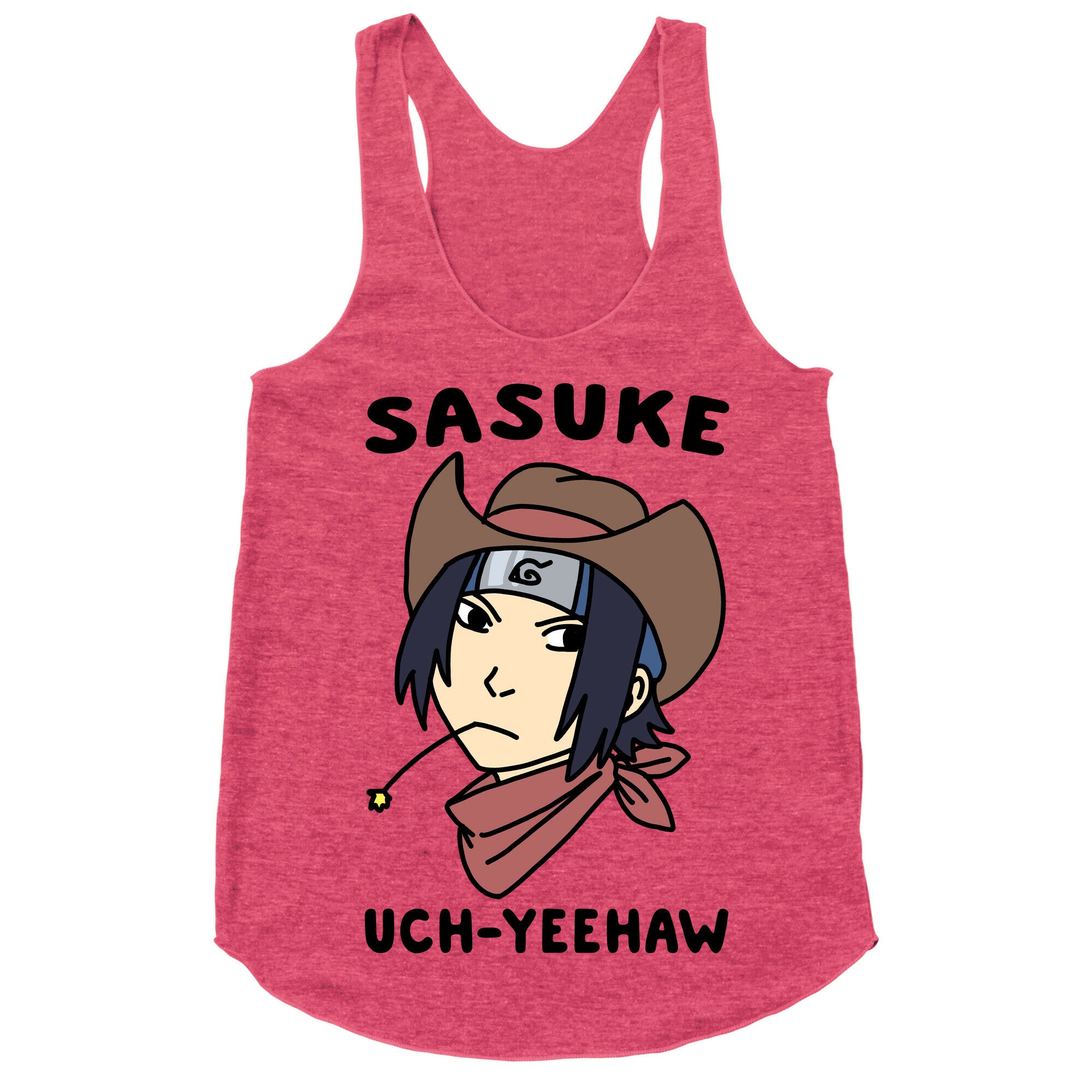 Sasuke Uch-Yeehaw Racerback Tank